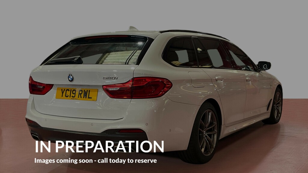BMW 5 Series 2.0 520I Gpf M Sport Touring Euro White