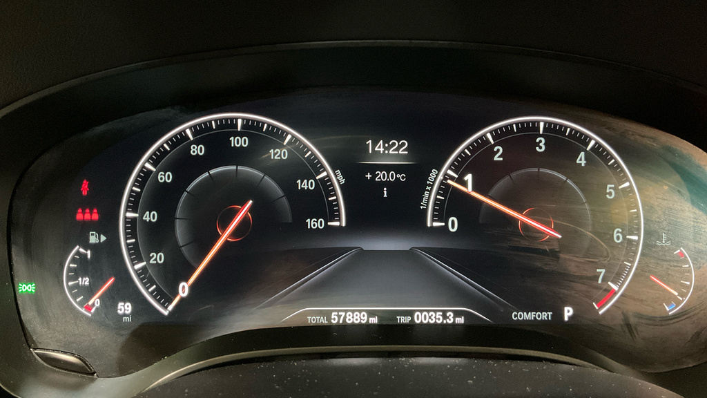 BMW 5 Series 2.0 520I Gpf M Sport Touring Euro White #5
