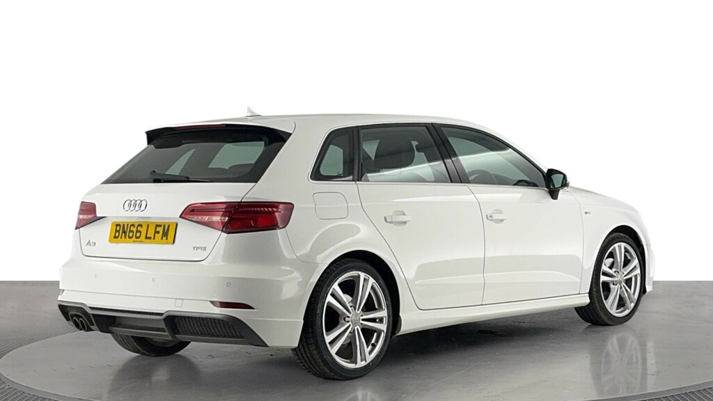Audi A3 1.4 Tfsi Cod S Line Sportback Eu BN66LFM White #4