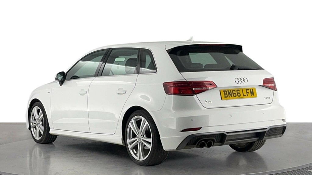 Audi A3 1.4 Tfsi Cod S Line Sportback Eu BN66LFM White #6