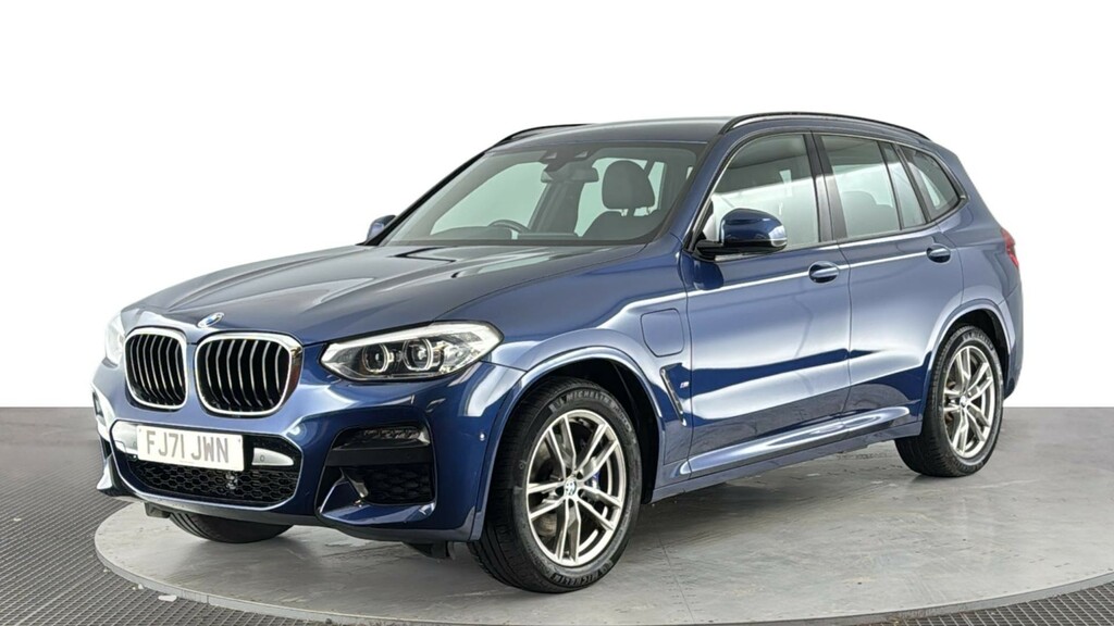BMW X3 2.0 30E 12Kwh M Sport Suv Plug-in Hybri FJ71JWN Blue
