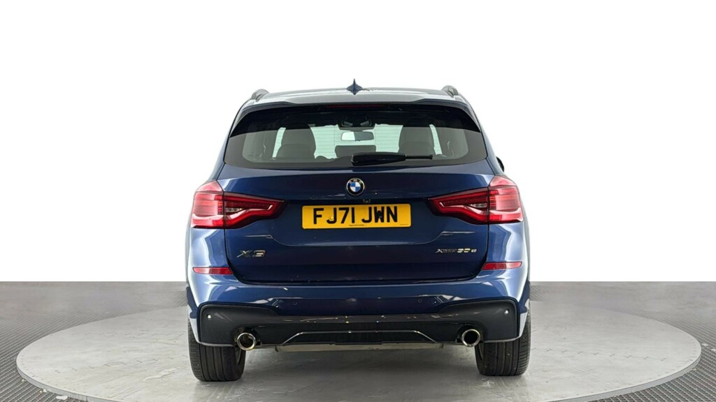 BMW X3 2.0 30E 12Kwh M Sport Suv Plug-in Hybri FJ71JWN Blue #5