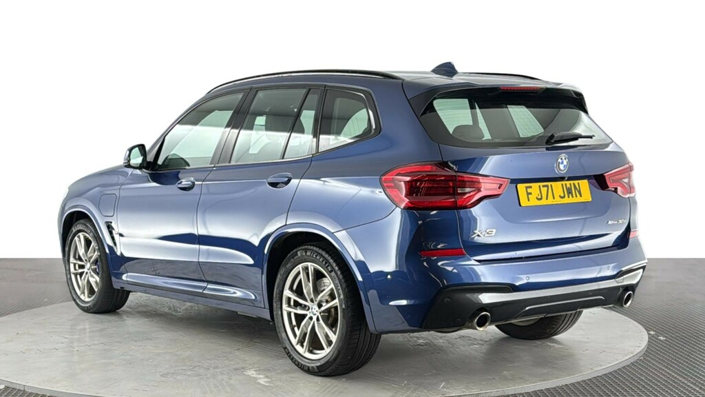 BMW X3 2.0 30E 12Kwh M Sport Suv Plug-in Hybri FJ71JWN Blue #6
