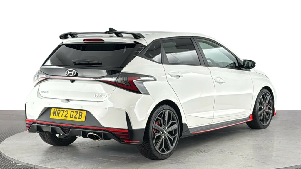 Hyundai I20 1.6 T-gdi N Hatchback Euro 6 S WR72GZB White #4