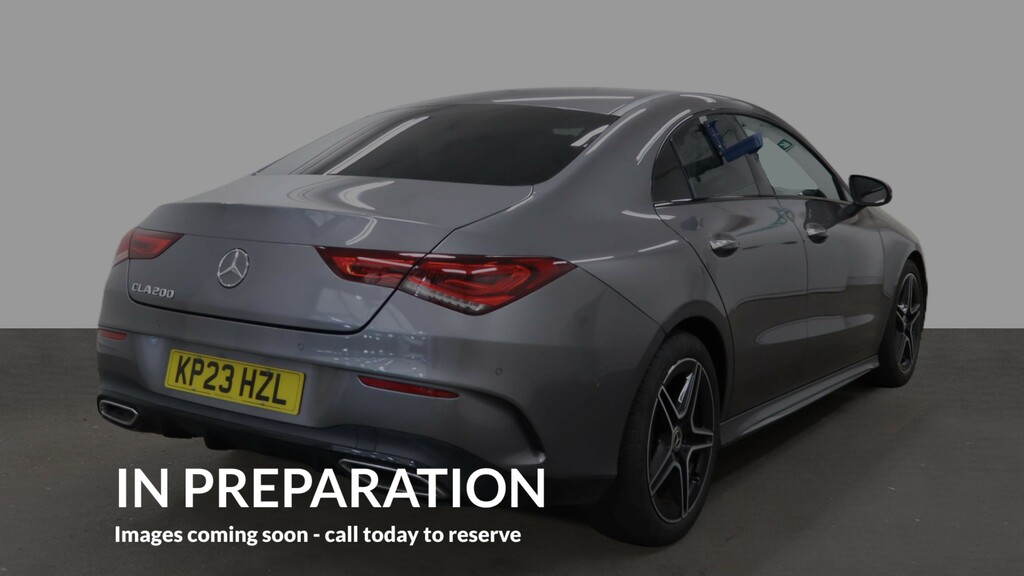Mercedes-Benz CLA Class 1.3 Cla200 Amg Line Premium Coupe 7G- Grey