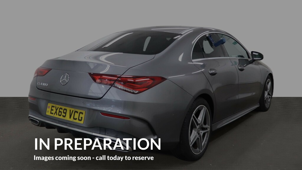 Mercedes-Benz CLA Class 1.3 Cla180 Amg Line Coupe 7G-dct Euro 6 Grey
