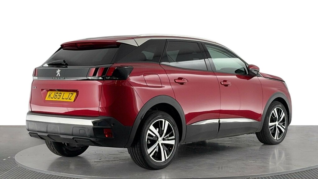 Peugeot 3008 1.5 Bluehdi Allure Suv Eat Euro 6 Ss KJ69LJZ Red #4