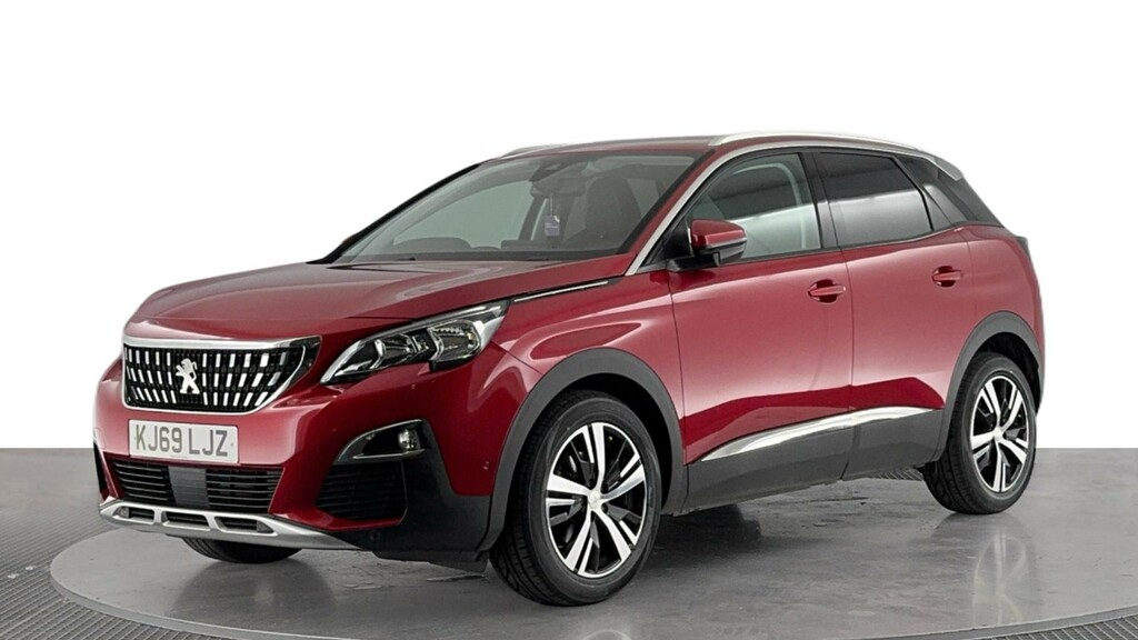 Peugeot 3008 1.5 Bluehdi Allure Suv Eat Euro 6 Ss KJ69LJZ Red
