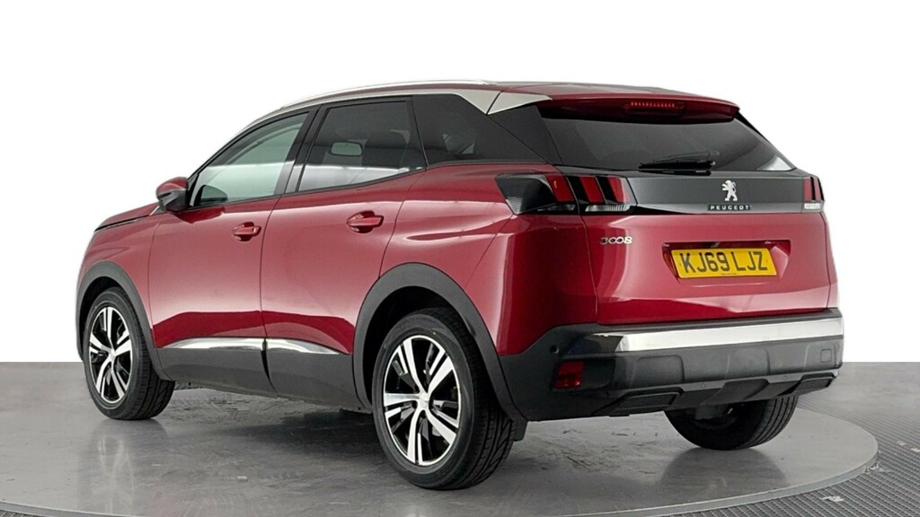 Peugeot 3008 1.5 Bluehdi Allure Suv Eat Euro 6 Ss KJ69LJZ Red #6