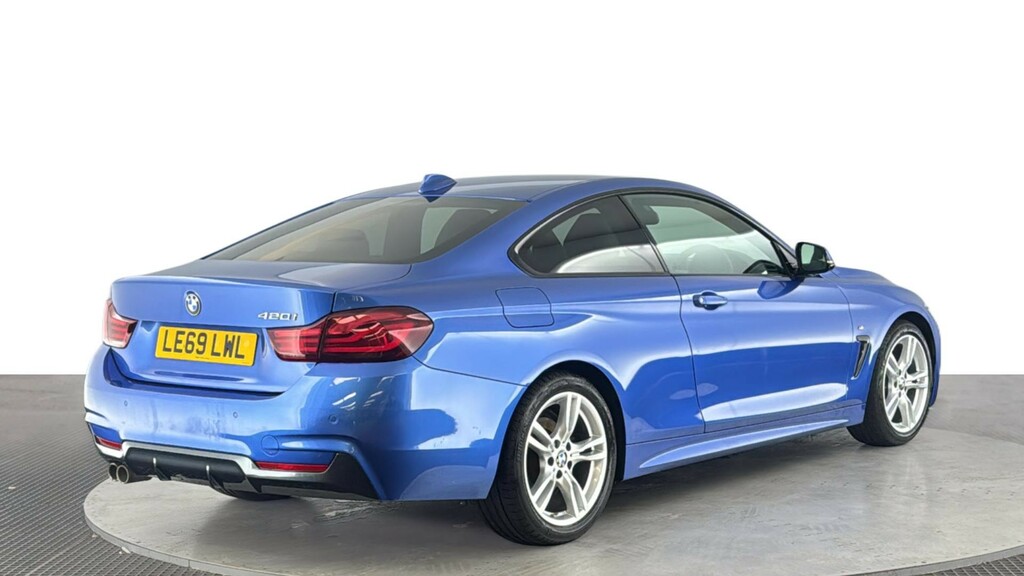 BMW 4 Series Gran Coupe 2.0 420I Gpf M Sport Coupe Euro 6 Blue #4