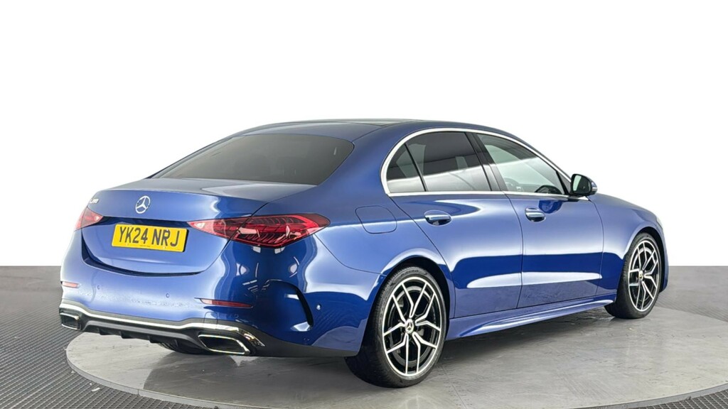 Mercedes-Benz C Class 1.5 C200h Mhev Amg Line Premium Plus Saloon Blue #4