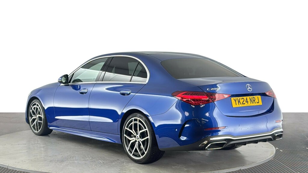 Mercedes-Benz C Class 1.5 C200h Mhev Amg Line Premium Plus Saloon Blue #6