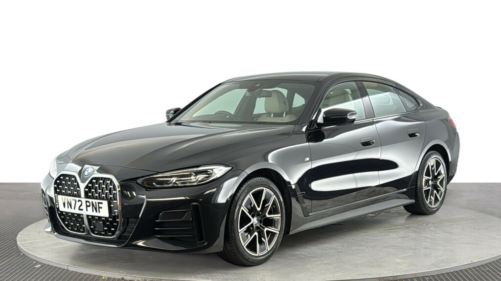 BMW 4 Series Gran Coupe 2.0 420D Mht M Sport Hatchback Hybrid A Black