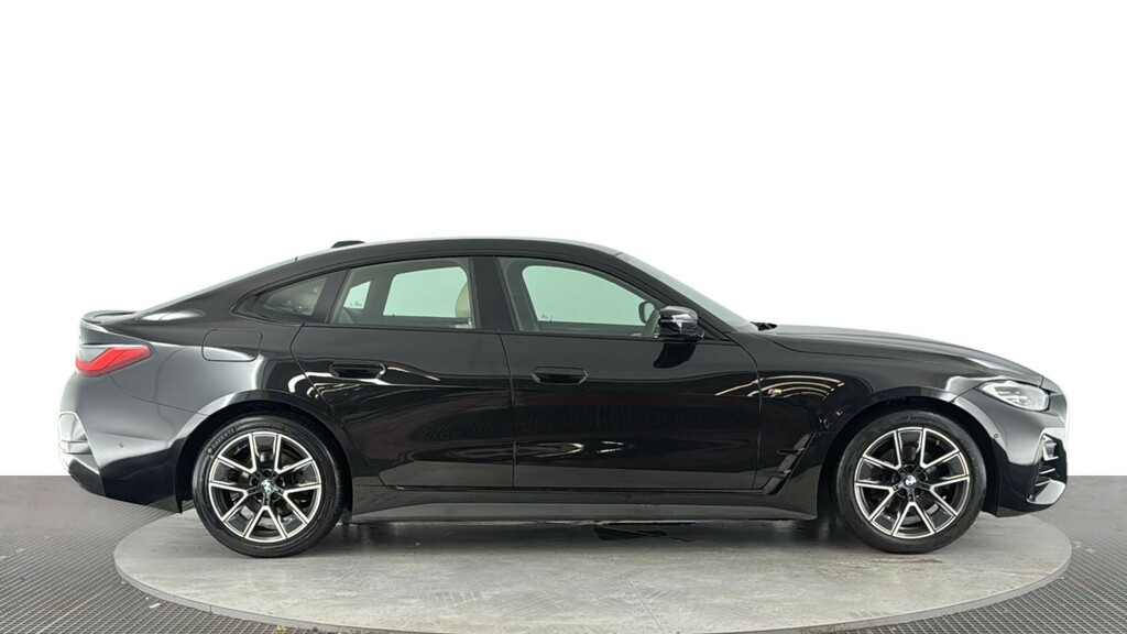 BMW 4 Series Gran Coupe 2.0 420D Mht M Sport Hatchback Hybrid A Black #3