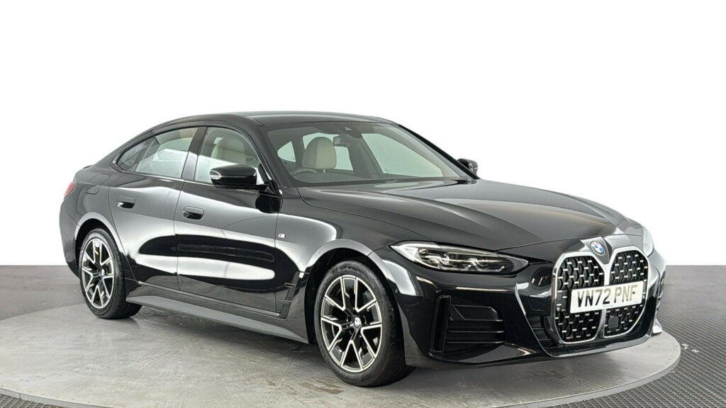 BMW 4 Series Gran Coupe 2.0 420D Mht M Sport Hatchback Hybrid A Black #2