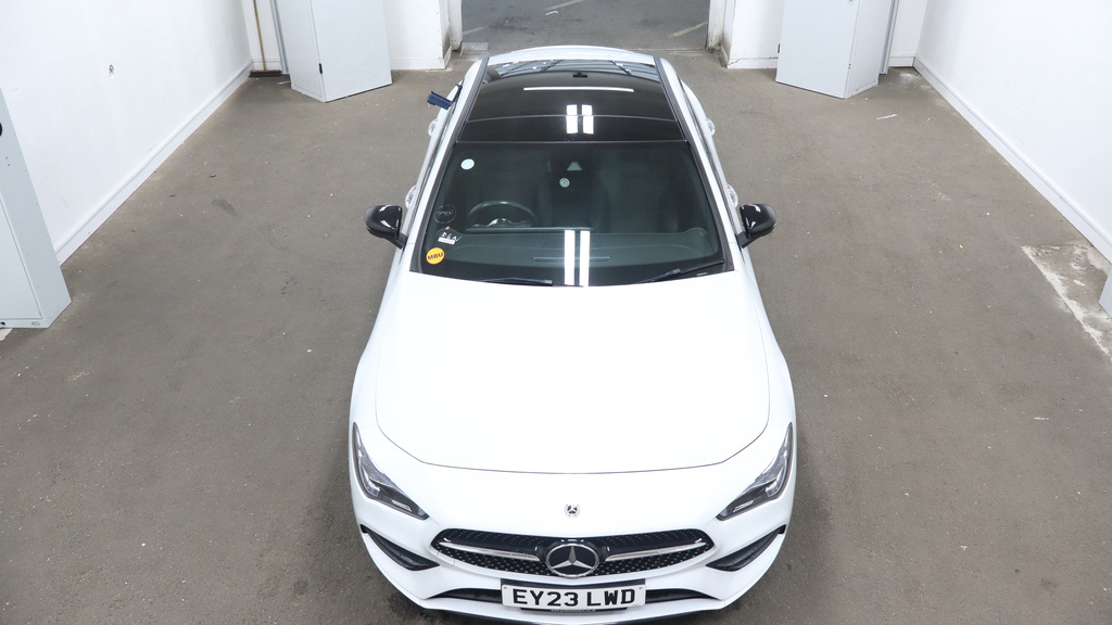 Mercedes-Benz CLA Class 1.3 Cla200 Amg Line Night Edition Premium Plus C White #2