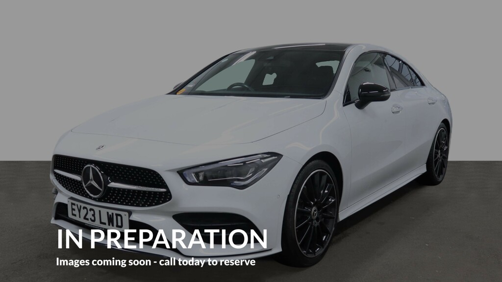 Mercedes-Benz CLA Class 1.3 Cla200 Amg Line Night Edition Premium Plus C White