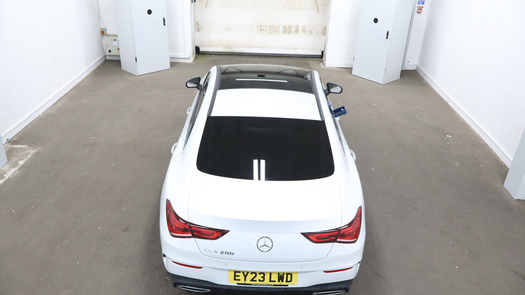 Mercedes-Benz CLA Class 1.3 Cla200 Amg Line Night Edition Premium Plus C White #3