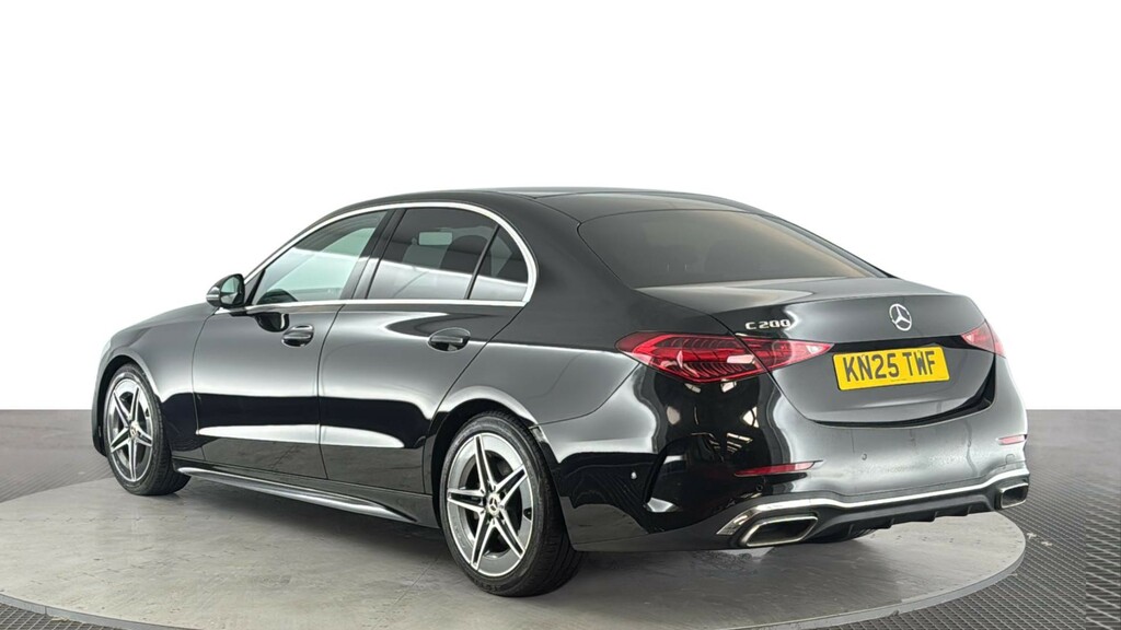 Mercedes-Benz C Class 1.5 C200h Mhev Amg Line Saloon Hybrid G Black #6
