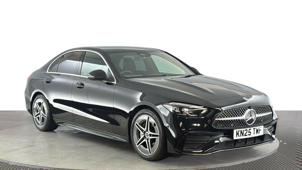 Mercedes-Benz C Class 1.5 C200h Mhev Amg Line Saloon Hybrid G Black #2