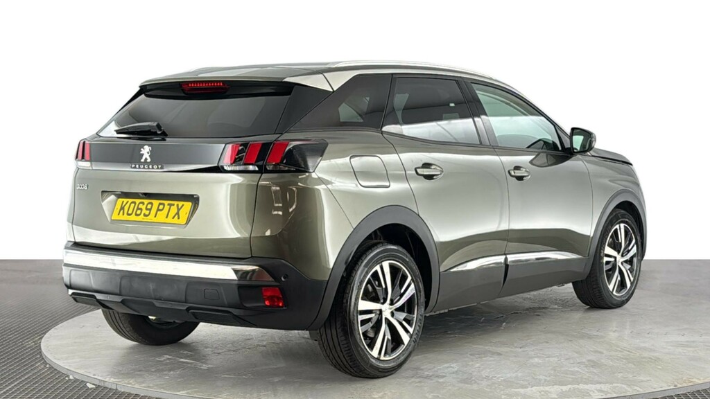 Peugeot 3008 1.2 Puretech Allure Suv Euro 6 KO69PTX Grey #4
