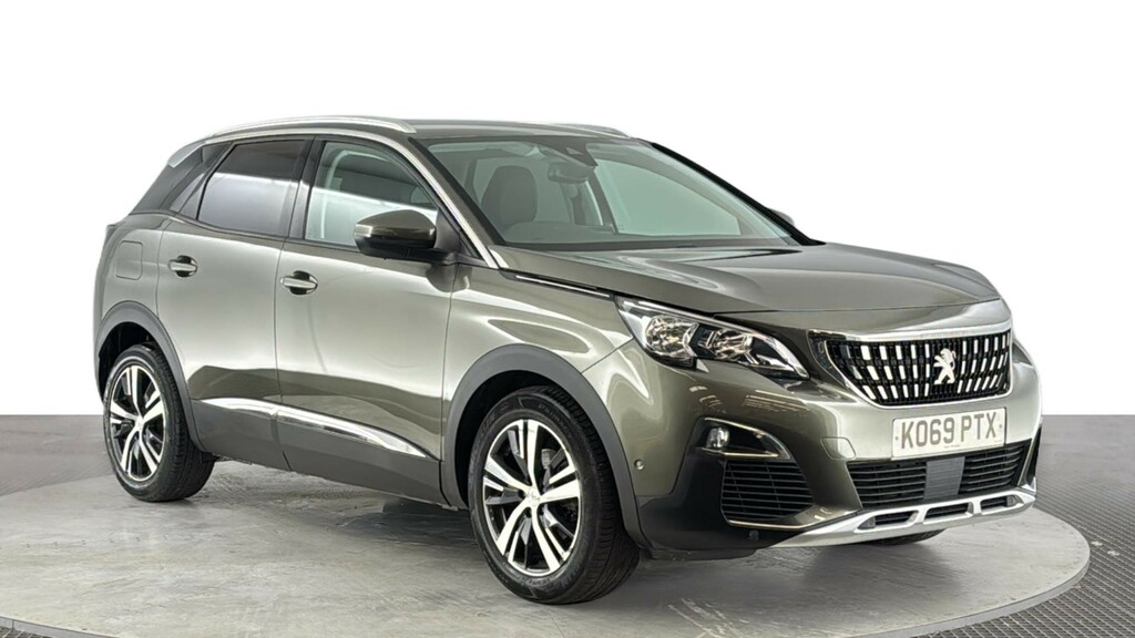 Peugeot 3008 1.2 Puretech Allure Suv Euro 6 KO69PTX Grey #2