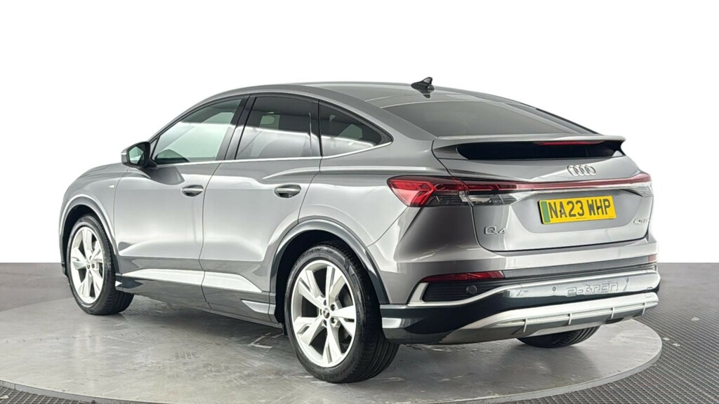 Audi Q4 E Tron 40 S Line Sportback 82Kwh 204 P Grey #6