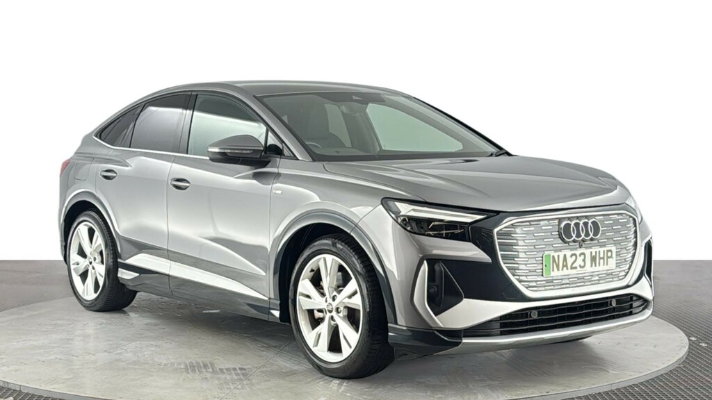 Audi Q4 E Tron 40 S Line Sportback 82Kwh 204 P Grey #2