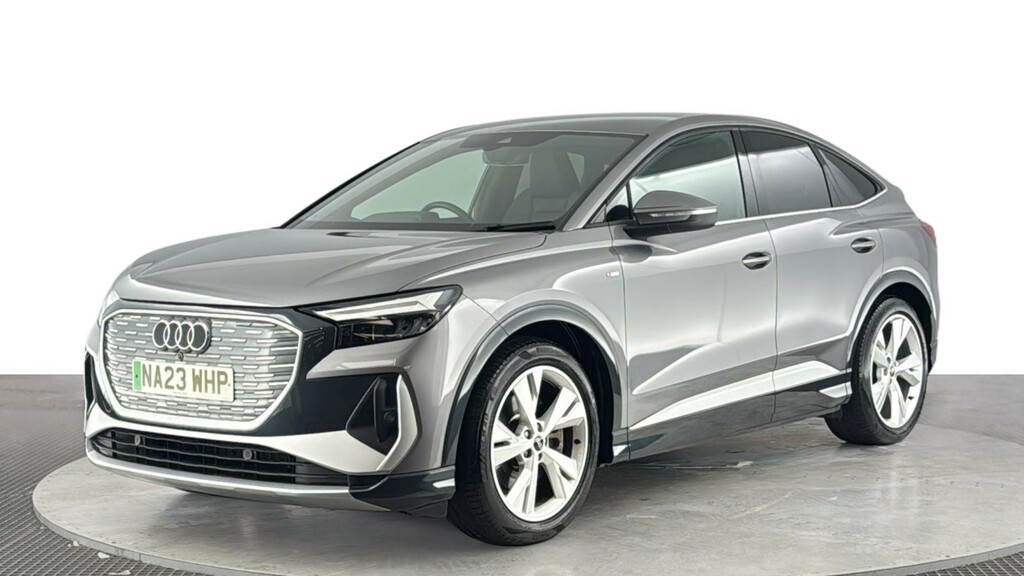 Audi Q4 E Tron 40 S Line Sportback 82Kwh 204 P Grey