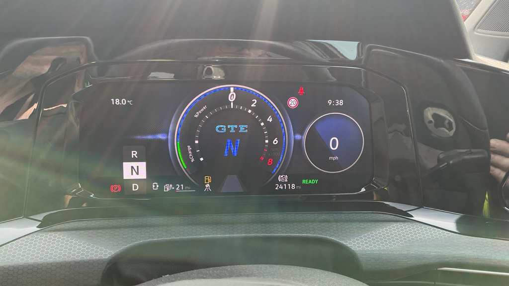 Volkswagen e-Golf 1.4 Tsi 13Kwh Gte Hatchback Plug-in Hyb Blue #4