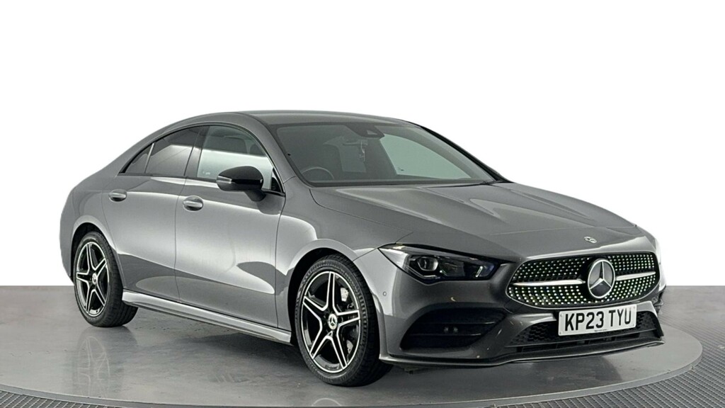 Mercedes-Benz CLA Class 2.0 Cla220d Amg Line Premium Coupe 8G Grey #2