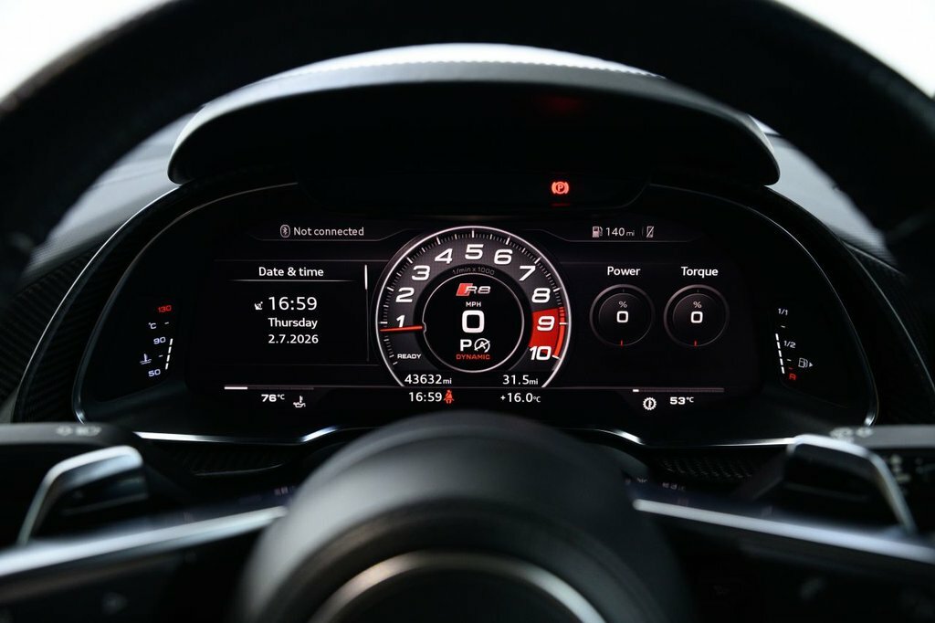 Audi R8 5.2 Fsi V10 Spyder S Tronic Quattro Eur Black #41