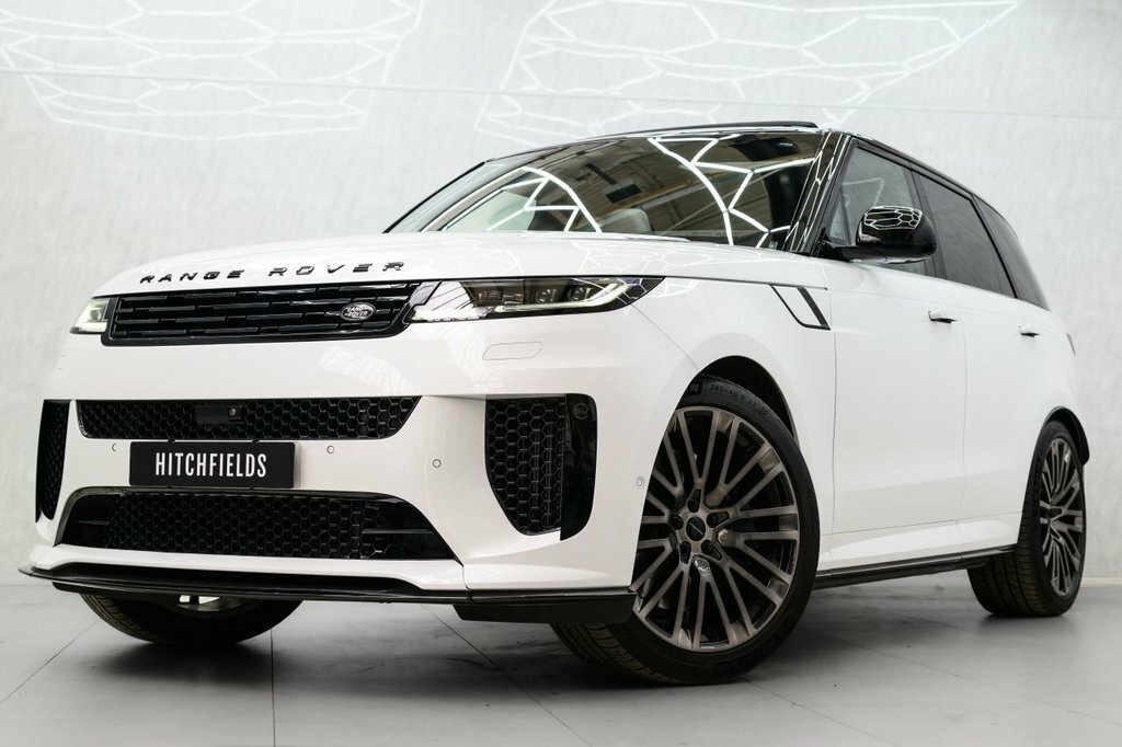 Land Rover Range Rover Sport 4.4L Sv White #6