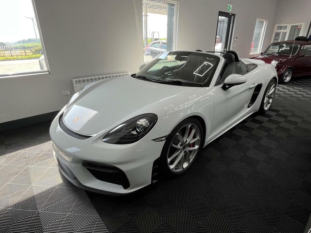 Porsche 718 Spyder Convertible 4.0 Spyder Euro 6 Ss 202070 White #5