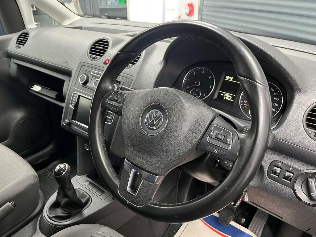 Volkswagen Caddy C20 Tdi Bmt Highline Blue #13
