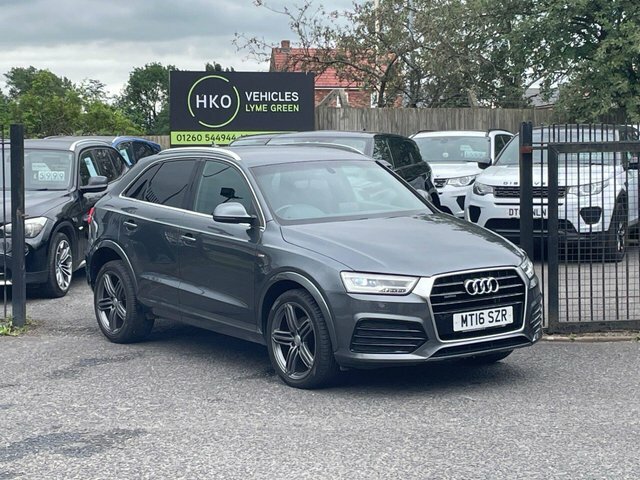 Audi Q3 2016 2.0 Tdi S Line Plus S Tronic Quattro Euro 6 Grey
