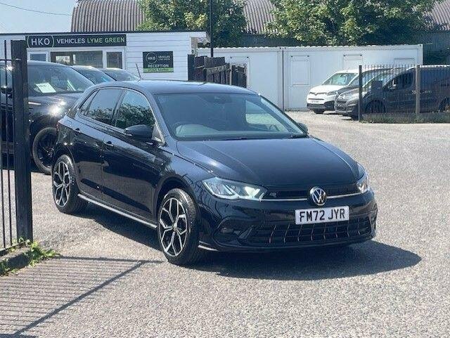 Volkswagen Polo 2023 1.0 Tsi R-line Euro 6 Ss Black #3