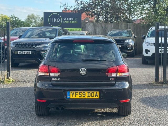 Volkswagen Golf 2009 1.4 Tsi Gt Dsg Euro 5 Black #3