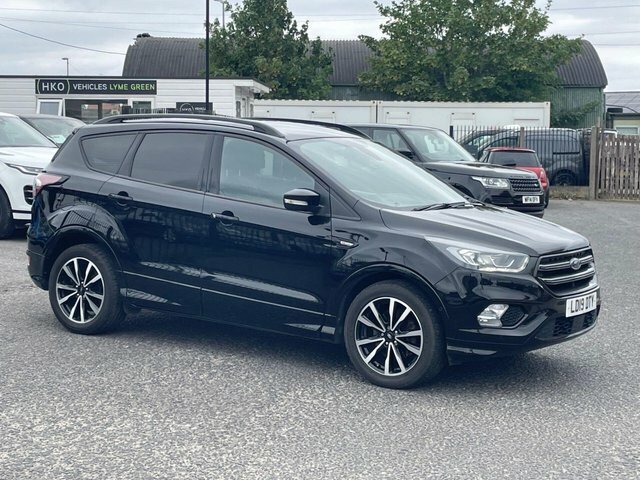 Ford Kuga 2019 2.0 Tdci St-line Powershift Euro 6 Black #2