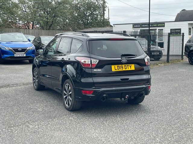 Ford Kuga 2019 2.0 Tdci St-line Powershift Euro 6 Black #5