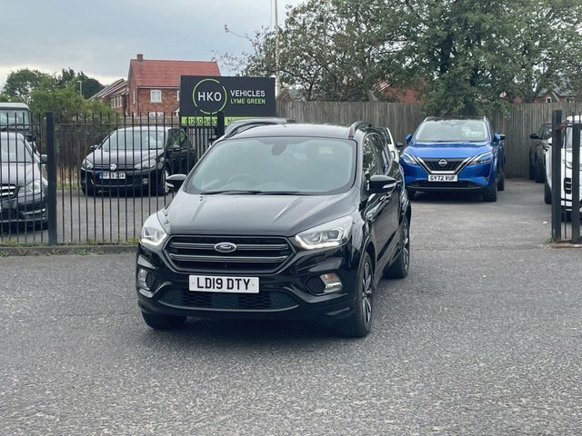 Ford Kuga 2019 2.0 Tdci St-line Powershift Euro 6 Black #3