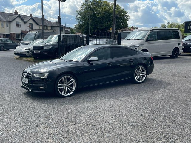 Audi S5 2015 3.0 Tfsi V6 Black Edition Sportback S Tronic Black #6