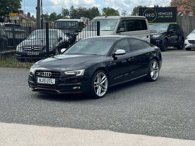 Audi S5 3.0 Tfsi V6 Black Edition Coupe S Troni Blue #10