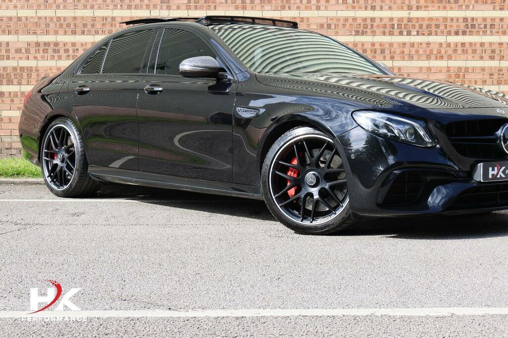 Mercedes-Benz E Class Saloon 4.0 E63 V8 Biturbo Amg S Premium Spds Mct Black #4