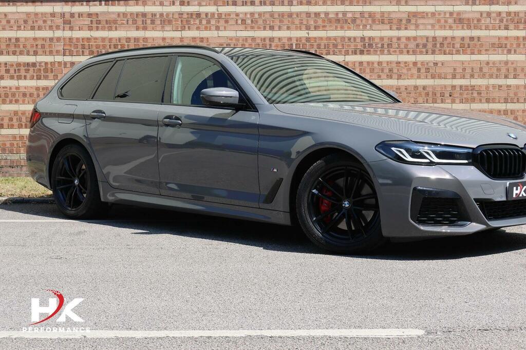 BMW 5 Series 2.0 520I Mht M Sport Touring Steptronic Euro 6 S Grey #4