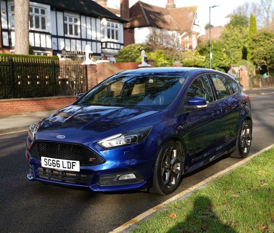 Ford Focus 2.0 Tdci St-3 Powershift Euro 6 Ss SG66LDF Blue #3