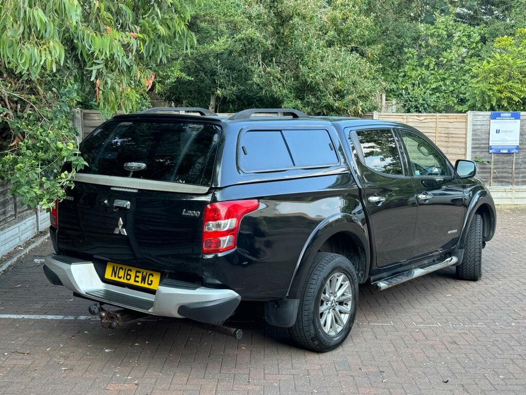 Mitsubishi L200 Dc Warrior Black #2