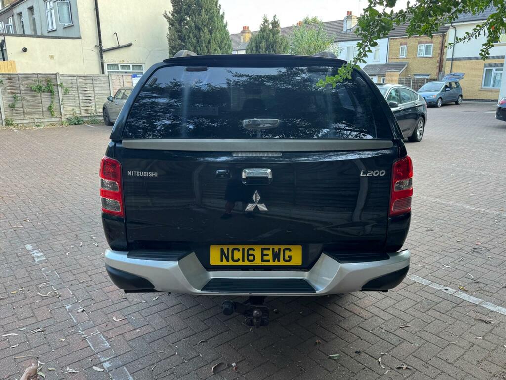 Mitsubishi L200 Dc Warrior Black #5