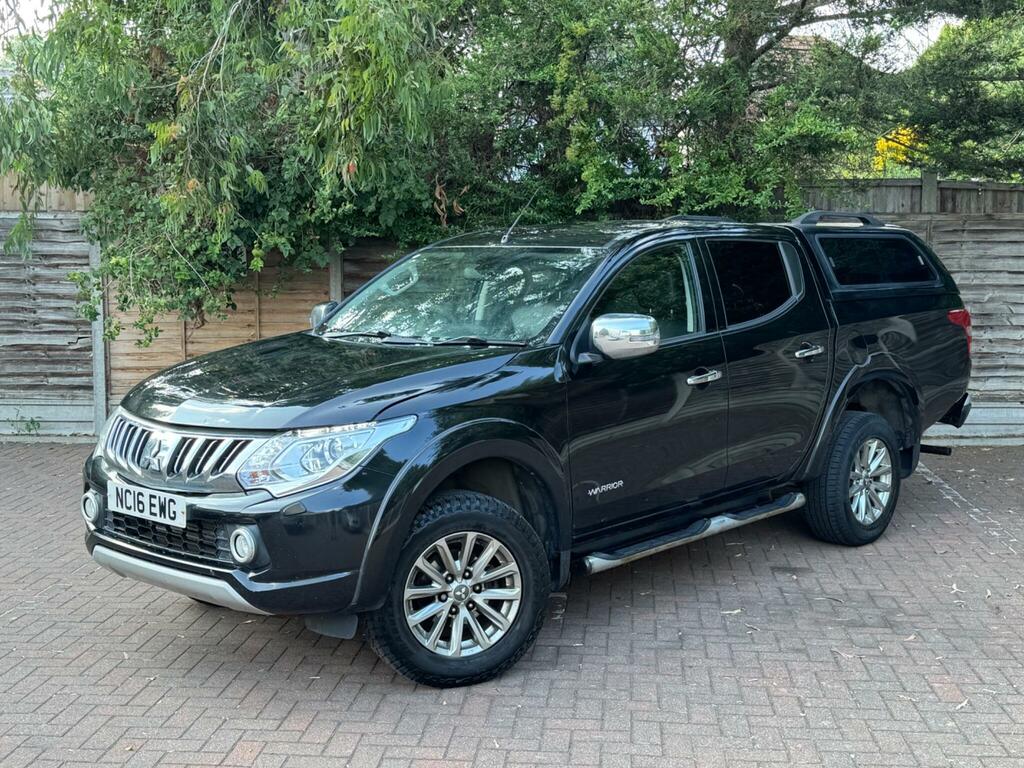 Mitsubishi L200 Dc Warrior Black #3