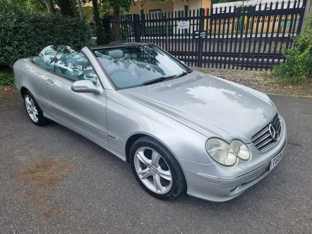 Mercedes-Benz CLK 3.2 Clk320 Avantgarde Cabriolet Silver #4